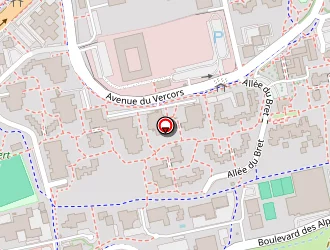 Carte de Société De Construction Moder à Meylan