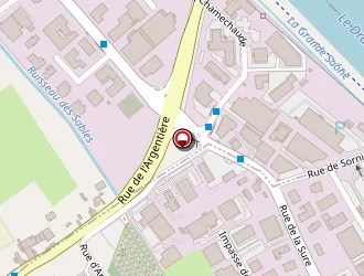 Carte de Billaud Presses à Fontaine