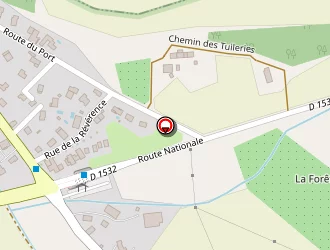 Carte de Triouleyre à Saint-gervais