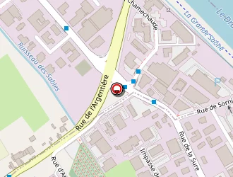 Carte de Afut Industrie à Fontaine