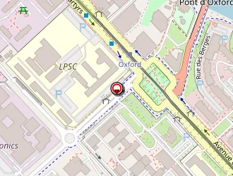 Carte de Bnp Paribas à Grenoble