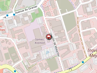 Carte de Sames à Meylan