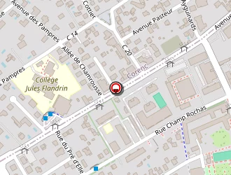 Carte de Paul à Meylan