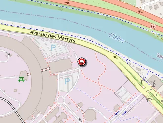 Carte de Institut De Biologie Structurale à Grenoble