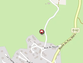 Carte de Agence Postale Communale à Cheylade