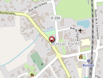 Carte de Jardinage à Bussac-forêt