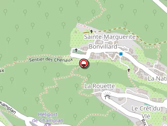 Carte de Faure à Orelle