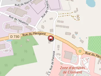 Carte de Profil + Chouteau Pneus à Montguyon