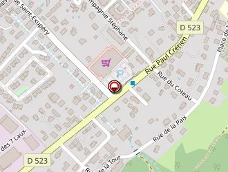 Carte de Hélis'air à Versoud (le)