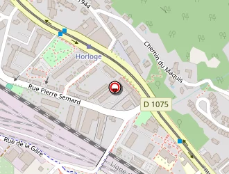 Carte de La Poste à Saint-martin-le-vinoux