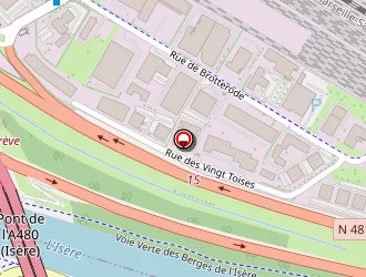 Carte de Beaumont Construction à Saint-martin-le-vinoux