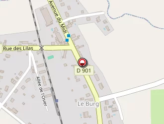 Carte de Eiffage Fontanié à Varetz