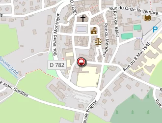 Carte de Monet Jacques à Mauriac