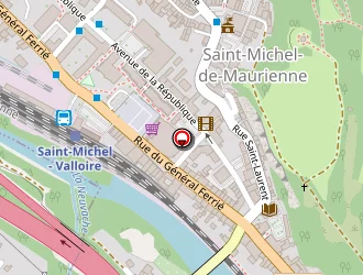 Carte de Hôtel Savoy à Saint-michel-de-maurienne