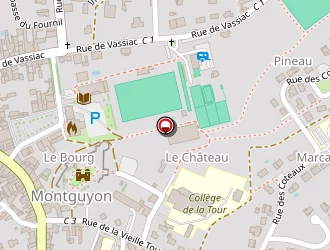 Carte de Centre De Secours à Montguyon