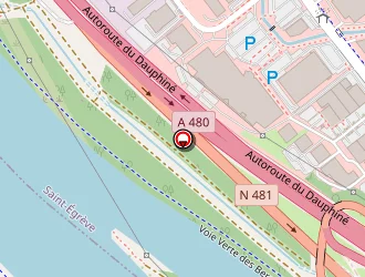 Carte de Aquadream à Saint-égrève