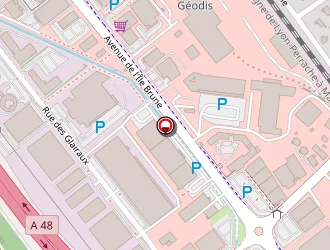 Carte de Eausez Piscines à Saint-égrève