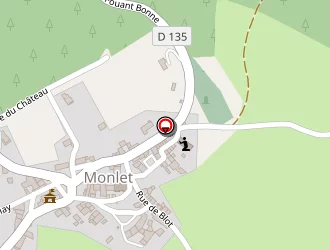 Carte de Hamard Michel à Monlet