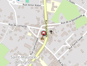 Carte de Urgence (services Locaux) à Saint-maurice-de-lignon