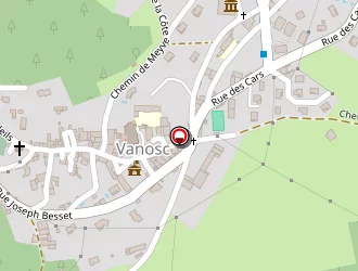 Carte de Daudé Alain à Vanosc