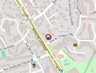 Carte de Centre De Planification à Saint-égrève