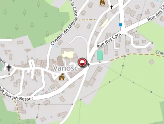 Carte de A'proximité à Vanosc