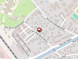 Carte de Actibat à Saint-égrève