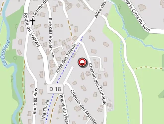 Carte de D.f. Bois à Riotord