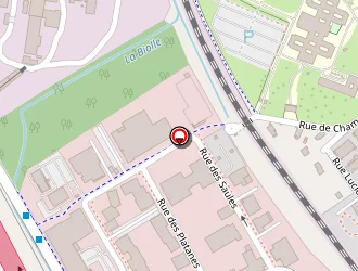 Carte de Esat Sainte Agnes à Saint-égrève