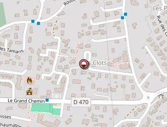 Carte de La Poste à Roiffieux