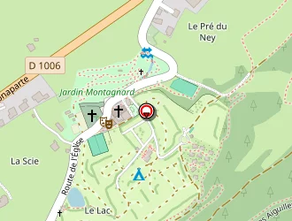 Carte de Bonnefond Aude à Bramans