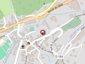 Carte de Vival à Riotord