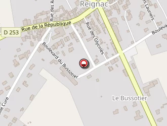 Carte de La Poste à Reignac