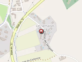 Carte de Decap 38 à Saint-ismier