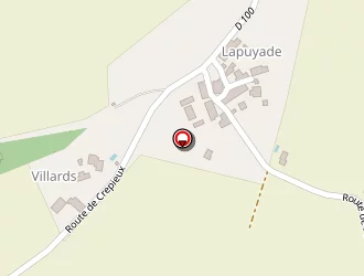 Carte de Admp à Festalemps