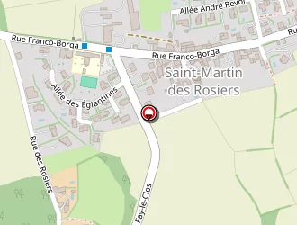 Carte de Aux Caprices De L'océan à Albon