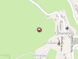 Carte de Urgence (services Locaux) à Collandres