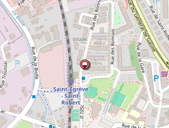 Carte de Groupe Scolaire La Gare à Saint-égrève