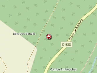 Carte de Perucca à Hauterives