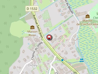 Carte de Danielle Coiffure à Noyarey