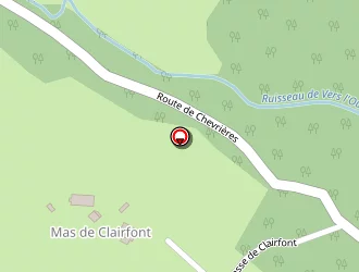 Carte de Chambarand Pneus Distribution à Roybon