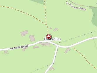 Carte de Les Genêts D'or à Roche-en-régnier