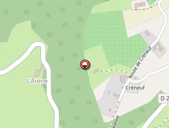 Carte de Veyrier David à Notre-dame-de-l'osier