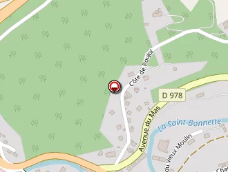 Carte de A. Crelec à Laguenne