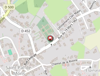 Carte de Ferme Equestre Du Buisson à Saint-pal-de-mons