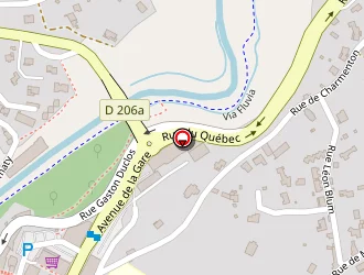 Carte de Pôle Emploi à Annonay