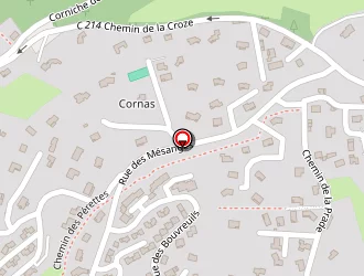 Carte de Chalier Amélie à Annonay