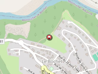 Carte de Hôtel Le Narcisse à Montricher-albanne