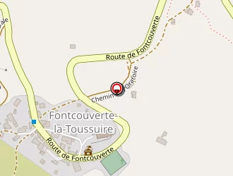 Carte de Le Caltha à Fontcouverte-la toussuire