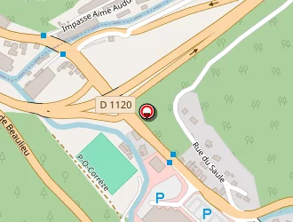 Carte de Ca Presse à Laguenne